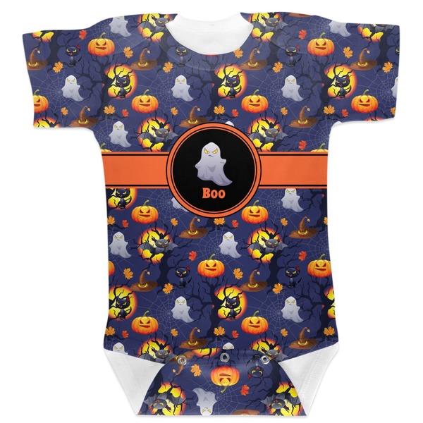 Custom Halloween Night Baby Bodysuit (Personalized)
