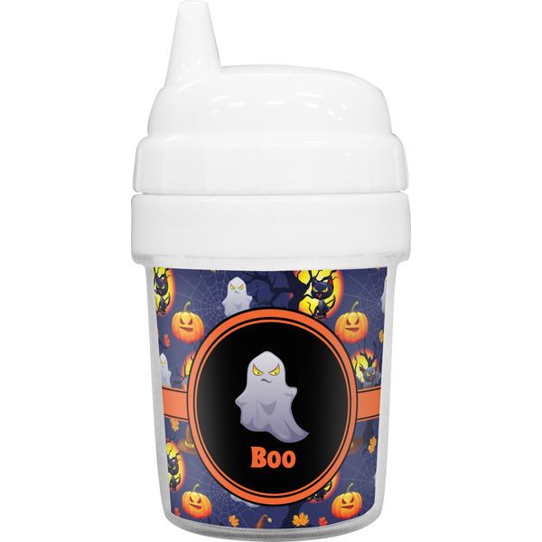 Custom Halloween Night Baby Sippy Cup (Personalized)