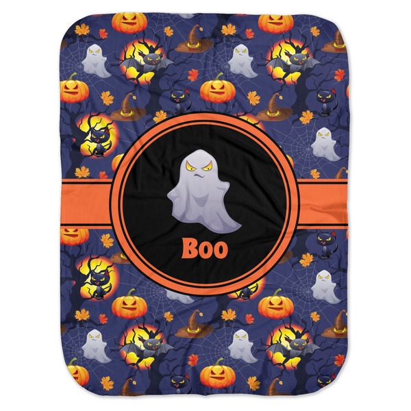 Custom Halloween Night Baby Swaddling Blanket (Personalized)