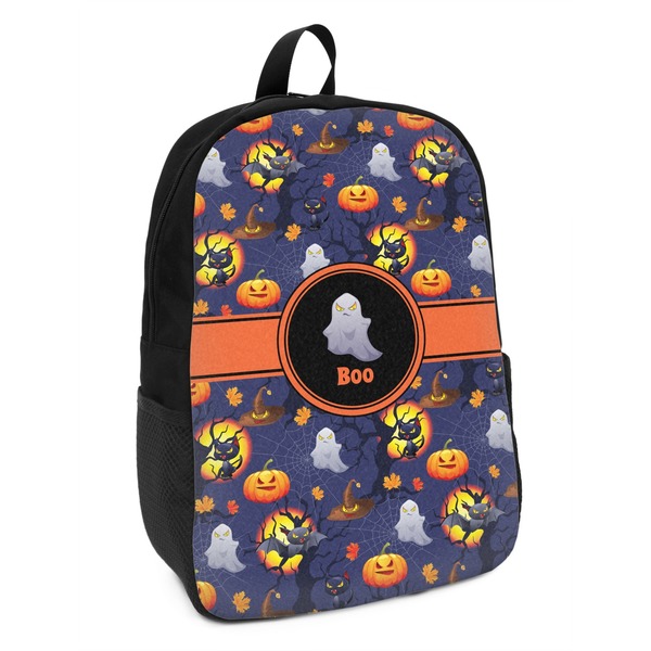 Custom Halloween Night Kids Backpack (Personalized)
