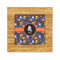 Halloween Night Bamboo Trivet with 6" Tile - FRONT