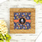 Halloween Night Bamboo Trivet with 6" Tile - LIFESTYLE