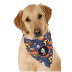 Halloween Night Dog Bandana Scarf w/ Name or Text