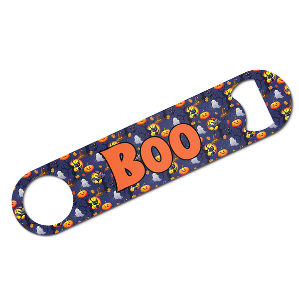Custom Halloween Night Bar Bottle Opener w/ Name or Text