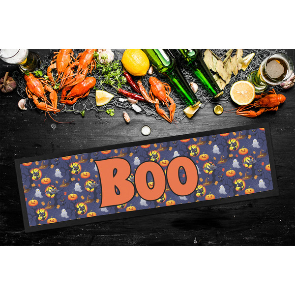 Halloween Night Bar Mat - Large - LIFESTYLE