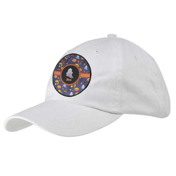 Custom Halloween Night Baseball Cap - White (Personalized)