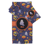 Halloween Night Bath Towel Set - 3 Pcs (Personalized)