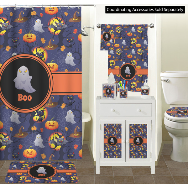 Halloween Night Bathroom Scene