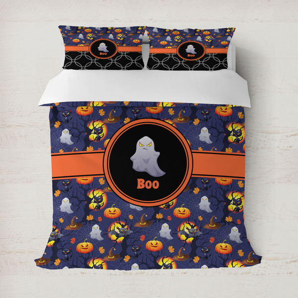 Custom Halloween Night Duvet Cover (Personalized)