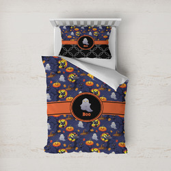 Halloween Night Duvet Cover Set - Twin (Personalized)