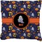 Halloween Night Burlap Pillow 16"