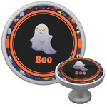 Halloween Night Cabinet Knob (Silver) (Personalized)