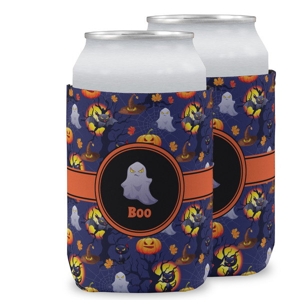 Custom Halloween Night Can Cooler (12 oz) w/ Name or Text