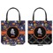 Halloween Night Canvas Tote - Front and Back