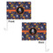 Halloween Night Car Flag - 11" x 8" - Front & Back View