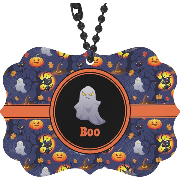 Custom Halloween Night Rear View Mirror Charm (Personalized)