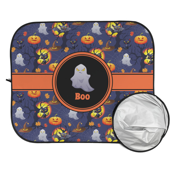 Halloween Night Car Sun Shades - FOLDED & UNFOLDED