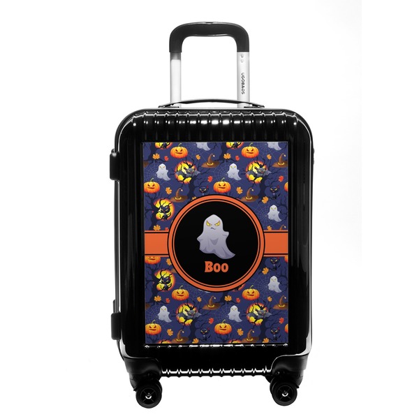 Custom Halloween Night Carry On Hard Shell Suitcase (Personalized)