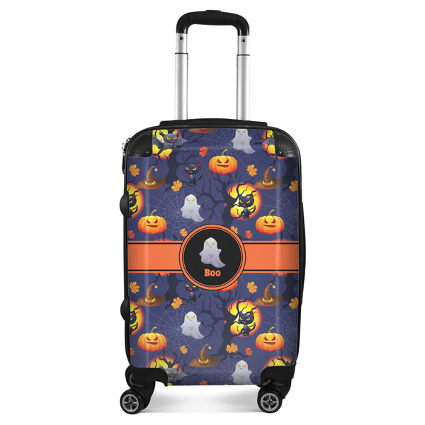 Custom Halloween Night Suitcase - 20" Carry On (Personalized)