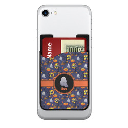 Halloween Night 2-in-1 Cell Phone Credit Card Holder & Screen Cleaner (Personalized)