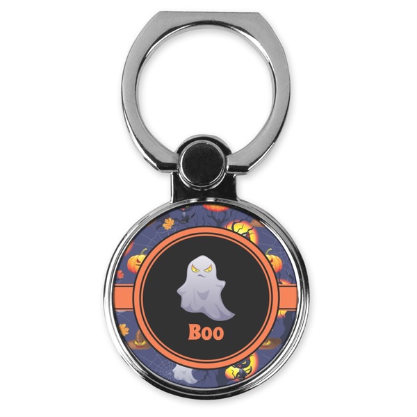 Custom Halloween Night Cell Phone Ring Stand & Holder (Personalized)