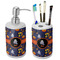 Halloween Night Ceramic Bathroom Accessories Set (Personalized)