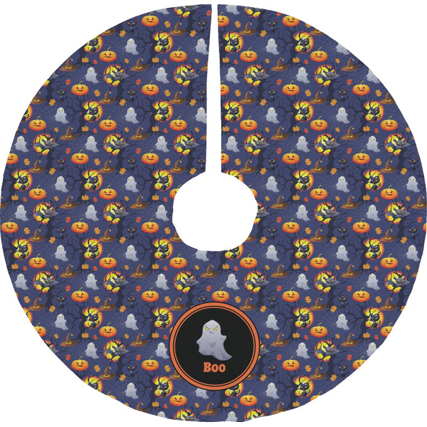 Custom Halloween Night Tree Skirt (Personalized)