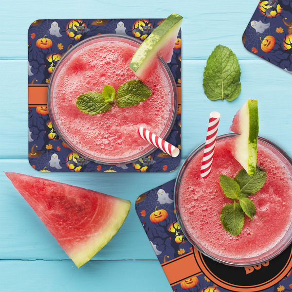 Halloween Night Coaster Set - LIFESTYLE