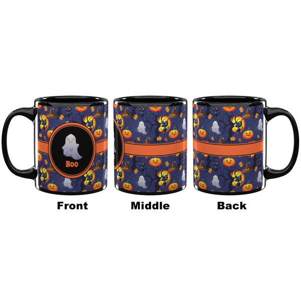 Halloween Night Coffee Mug - 11 oz - Black APPROVAL