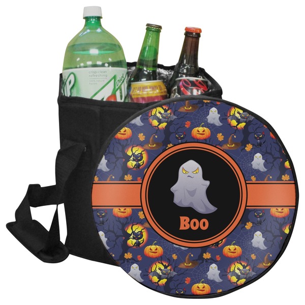Custom Halloween Night Collapsible Cooler & Seat (Personalized)