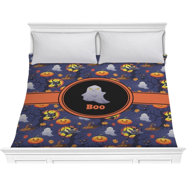 Custom Halloween Night Comforter - King (Personalized)