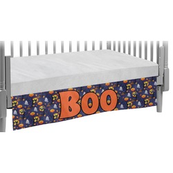 Halloween Night Crib Skirt (Personalized)