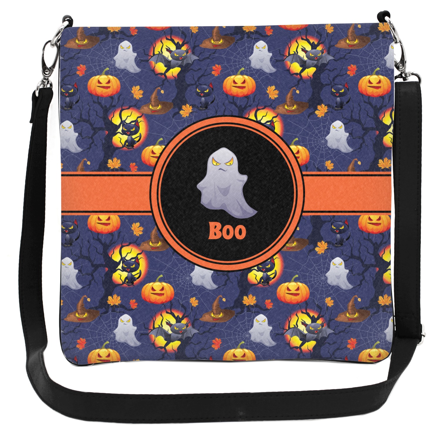 Halloween Night Cross Body Bag Large (Personalized) YouCustomizeIt