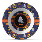 Halloween Night Plastic Bowl - Microwave Safe - Composite Polymer (Personalized)
