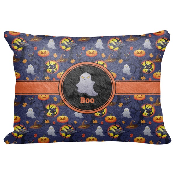 Custom Halloween Night Decorative Baby Pillowcase - 16"x12" (Personalized)