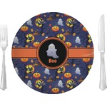Halloween Night 10" Glass Lunch / Dinner Plates - Single or Set (Personalized)