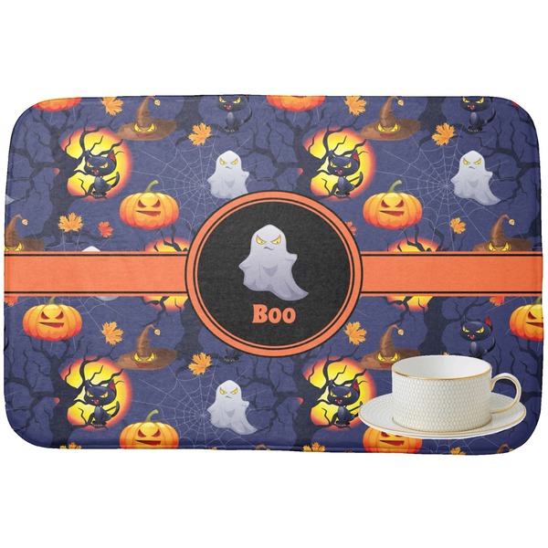Halloween Night Dish Drying Mat