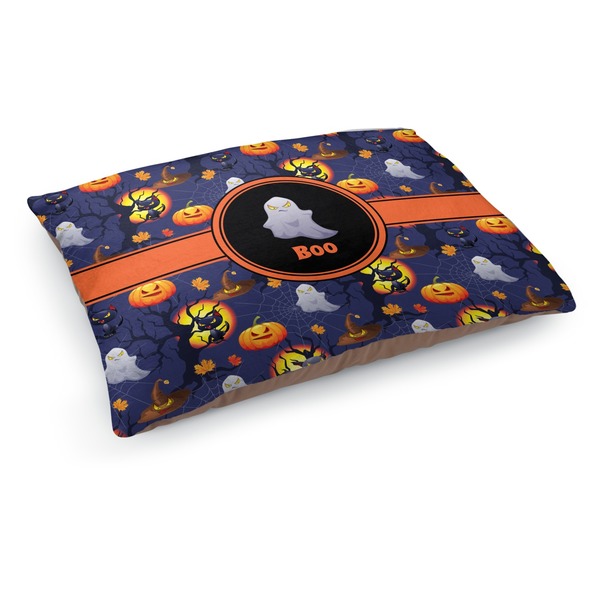 Custom Halloween Night Dog Bed - Medium w/ Name or Text