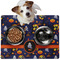 Halloween Night Dog Food Mat - Medium LIFESTYLE