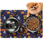 Halloween Night Dog Food Mat - Small w/ Name or Text