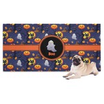 Halloween Night Dog Towel (Personalized)