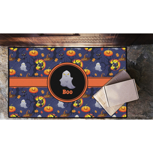 Halloween Night Door Mat - LIFESTYLE (Lrg)