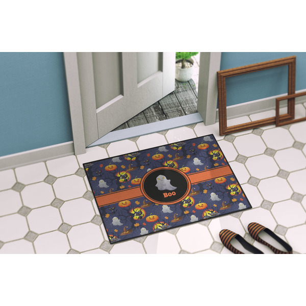 Halloween Night Door Mat Lifestyle