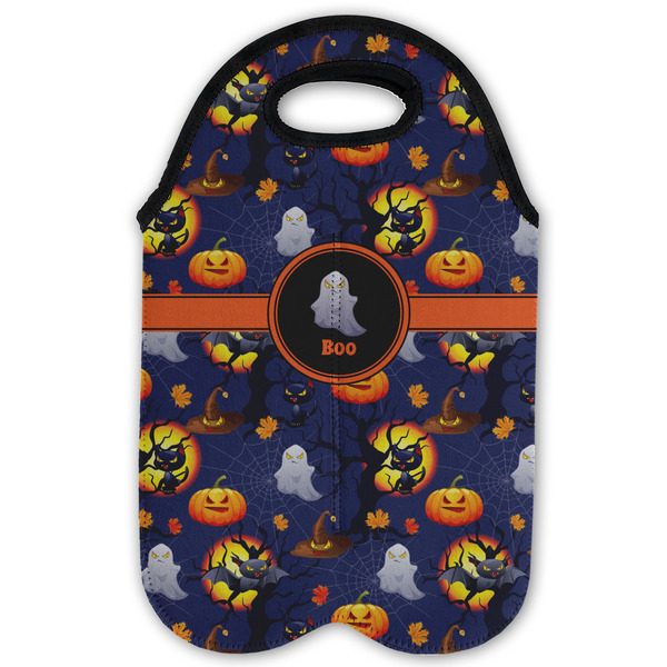 Halloween Night Double Wine Tote - Flat (new)
