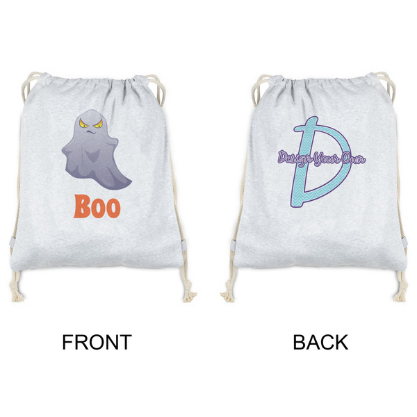 Halloween Night Drawstring Backpacks - Sweatshirt Fleece - Double Sided - APPROVAL