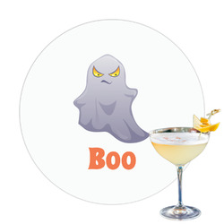 Halloween Night Printed Drink Topper - 3.25" (Personalized)