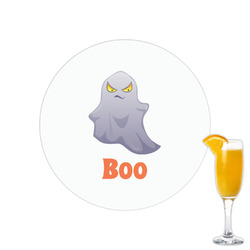 Halloween Night Printed Drink Topper - 2.15" (Personalized)
