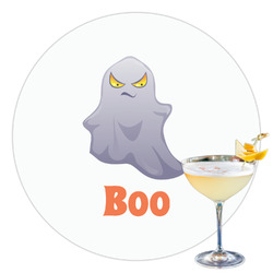 Halloween Night Printed Drink Topper - 3.5" (Personalized)