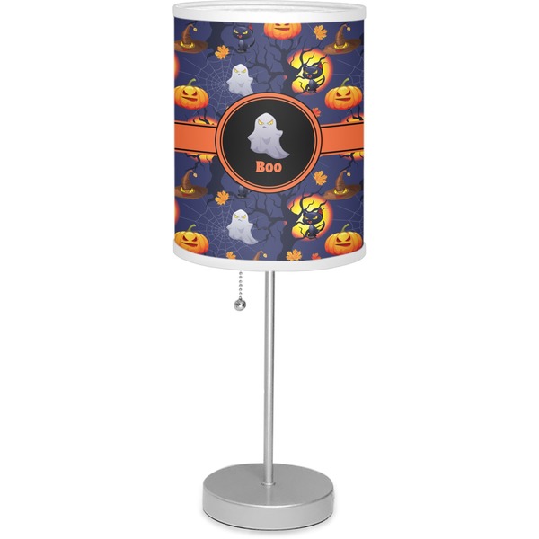 Custom Halloween Night 7" Drum Lamp with Shade (Personalized)