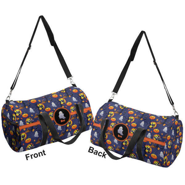Halloween Night Duffle bag large front and back sides